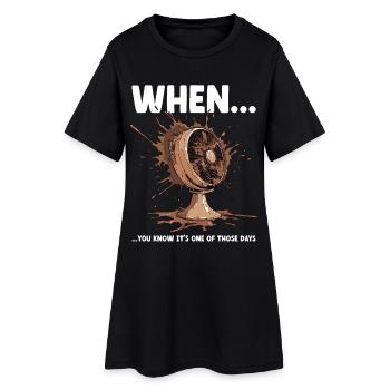 Drôle de la loi de Murphy Meme Disaster Office Collègues du bureau - Robe T-shirt Femme - noir - Devant