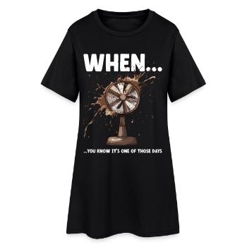 Drôle de la loi de Murphy Meme Disaster Office Collègues du bureau - Robe T-shirt Femme - noir - Devant