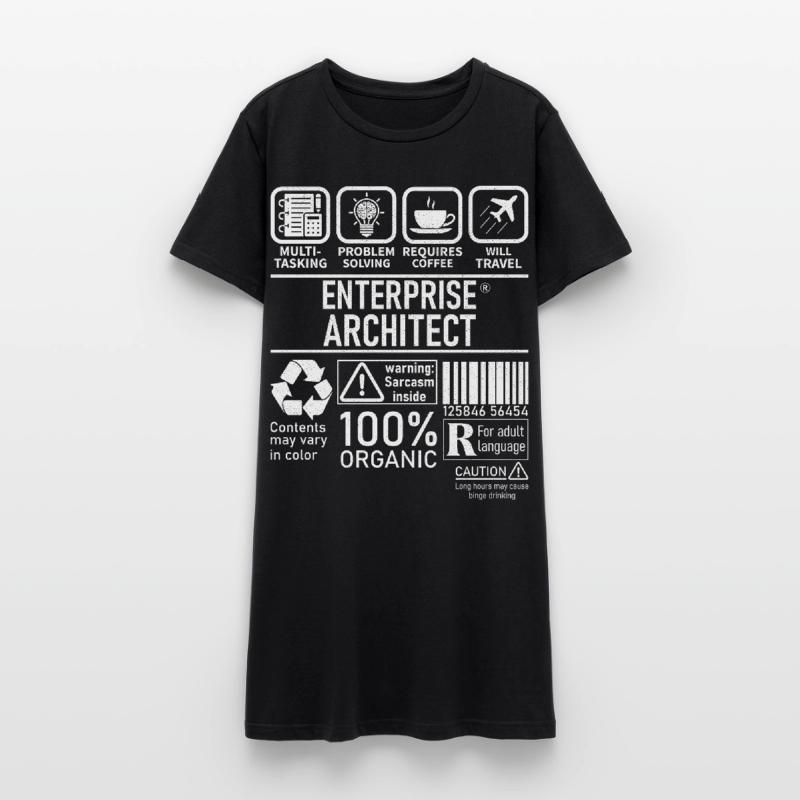 Enterprise Architect multi tasking problem solving Frauen T-Shirt-Kleid