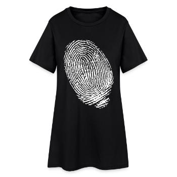 EMPREINTE DIGITALE - Robe T-shirt Femme - noir - Devant