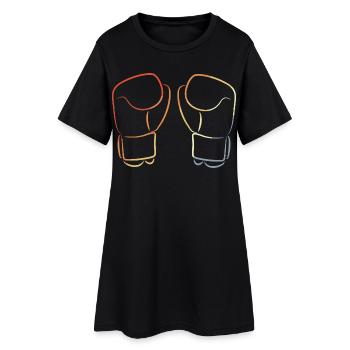 Gants de kickboxing - Robe T-shirt Femme - noir - Devant