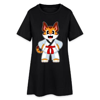 Tiger Karate Arts Martiaux - Robe T-shirt Femme - noir - Devant
