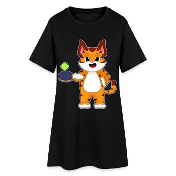 Tiger Tennis de table Raquette de tennis de table - Robe T-shirt Femme - noir - Devant