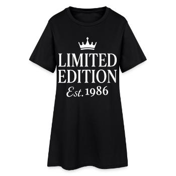 Édition limitée Est 1986 - Robe T-shirt Femme - noir - Devant