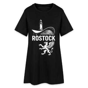Rostock Teepot & Greif - Robe T-shirt Femme - noir - Devant
