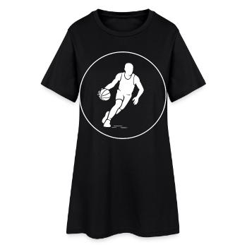 Basketball - Women’s T-Shirt Dress - black - Front