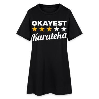 Karatéka moyen - Robe T-shirt Femme - noir - Devant