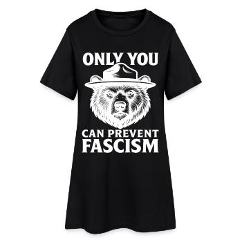 Vous seul pouvez empêcher la déclaration du fascisme - Robe T-shirt Femme - noir - Devant