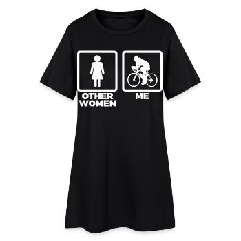 D’autres femmes et moi - Robe T-shirt Femme - noir - Devant