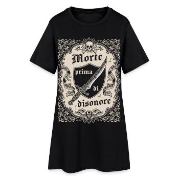 Morte Prima Di Disonore - Robe T-shirt Femme - noir - Devant