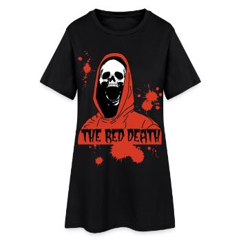 La mort rouge - Robe T-shirt Femme - noir - Devant