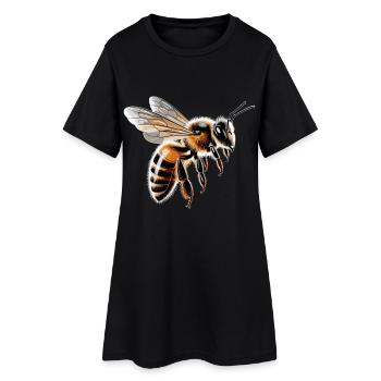 abeilles apiculteur miel apiculteur abeilles abeille mignonne - Robe T-shirt Femme - noir - Devant