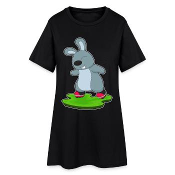 Hase Rollers Rollers - Robe T-shirt Femme - noir - Devant