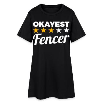 Best Fencer - Women’s T-Shirt Dress - black - Front