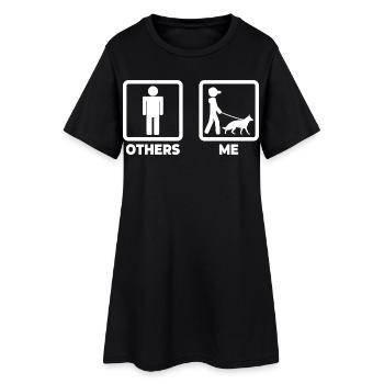 German Shepherd Owner - Women’s T-Shirt Dress - black - Front