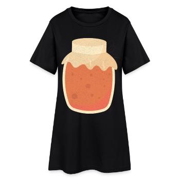Millésime d’automne - Robe T-shirt Femme - noir - Devant