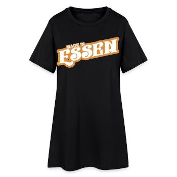 Essen - parce que c’est votre ville ! - Robe T-shirt Femme - noir - Devant