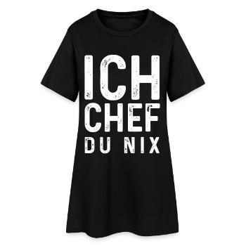 Dicton sarcastique - Je ne te dirige rien - Robe T-shirt Femme - noir - Devant