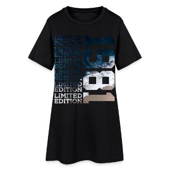 ÉDITION LIMITÉE 1981 45 ANS 45 ANS - Robe T-shirt Femme - noir - Devant