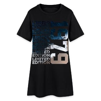 ÉDITION LIMITÉE 1979 47 ANS 47E ANNIVERSAIRE - Robe T-shirt Femme - noir - Devant