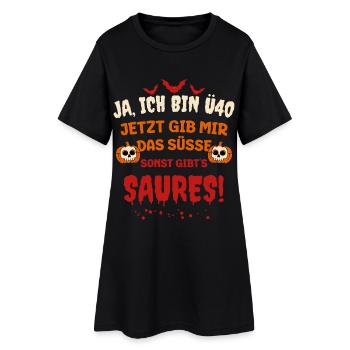 Plus de 40 tours ou friandises d’Halloween - Robe T-shirt Femme - noir - Devant