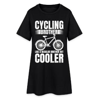 Cycling Brother Bike Rider Cyclist Brother's Day - Women’s T-Shirt Dress - black - Front