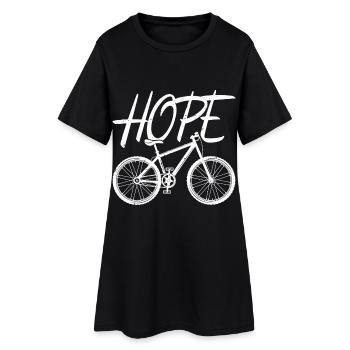 Hope Bike Ride Biker Hope - Women’s T-Shirt Dress - black - Front