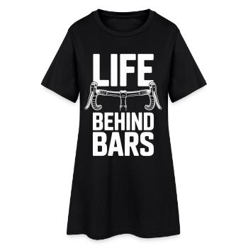 Chemise cycliste Life Behind Bars - Robe T-shirt Femme - noir - Devant