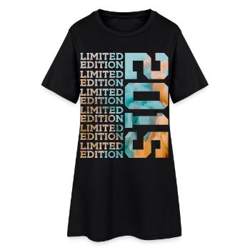 ÉDITION LIMITÉE 2015 11 ANS 11E ANNIVERSAIRE - Robe T-shirt Femme - noir - Devant
