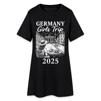Voyage entre filles en Allemagne 2025 - Robe T-shirt Femme - noir - Devant