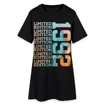 ÉDITION LIMITÉE 1992 34 ANS 34E ANNIVERSAIRE - Robe T-shirt Femme - noir - Devant