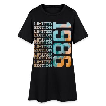 ÉDITION LIMITÉE 1986 40 ANS 40E ANNIVERSAIRE - Robe T-shirt Femme - noir - Devant