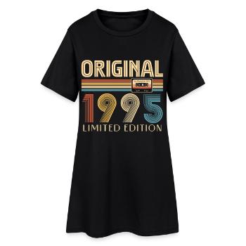 30e anniversaire 30 ans Original 1995 - Robe T-shirt Femme - noir - Devant