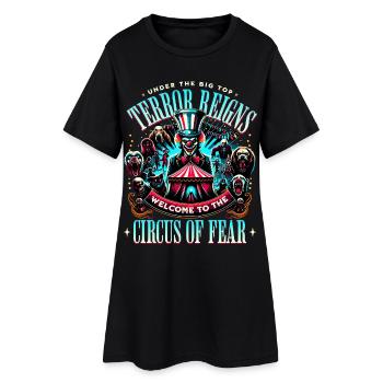 Horreur - Cirque de la peur - Robe T-shirt Femme - noir - Devant