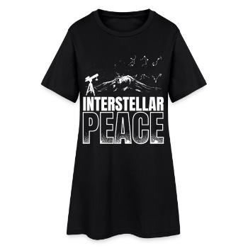 Astronome Observateur d'étoiles Observateur d'étoiles - Robe T-shirt Femme - noir - Devant