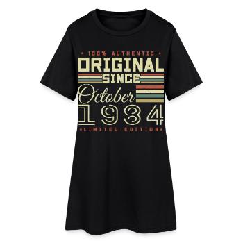 Legendary since October 1984 | October 1984 - Women’s T-Shirt Dress - black - Front