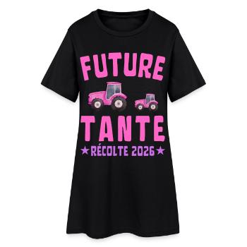 Future Tante Récolte 2026 - Robe T-shirt Femme - noir - Devant