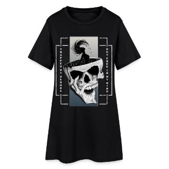 Mind unbound, Skull, Dämonen Hand, Frau Silhouette - Robe T-shirt Femme - noir - Devant