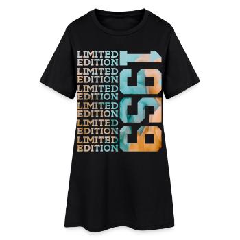 ÉDITION LIMITÉE 1959 67 ANS 67E ANNIVERSAIRE - Robe T-shirt Femme - noir - Devant