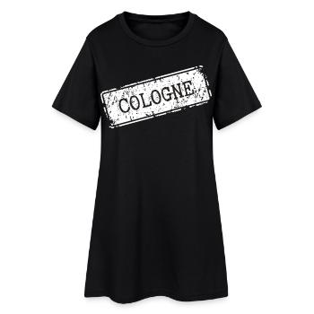 Cologne - Women’s T-Shirt Dress - black - Front