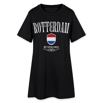 Amo Rotterdam, Rotterdam The Netherlands - Women’s T-Shirt Dress - black - Front