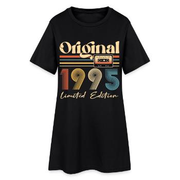 Anniversaire 30 Ans Original 1995 Cadeau Fête - Robe T-shirt Femme - noir - Devant