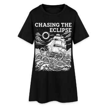 Solar Eclipse Adventure - Women’s T-Shirt Dress - black - Front