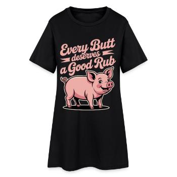 BBQ Griller Griller Dicton drôle - Robe T-shirt Femme - noir - Devant