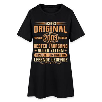 Véritable original depuis 2009 - 16e anniversaire - Robe T-shirt Femme - noir - Devant