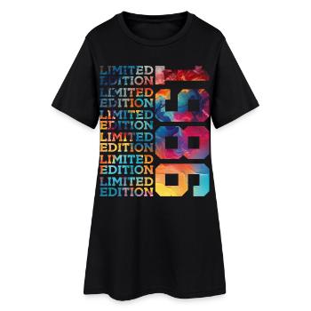 ÉDITION LIMITÉE 1986 40 ANS 40E ANNIVERSAIRE - Robe T-shirt Femme - noir - Devant