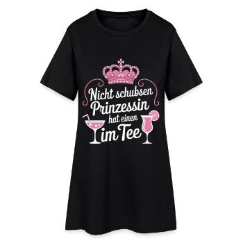 Ne poussez pas la princesse JGA Party Mallorca Malle - Robe T-shirt Femme - noir - Devant