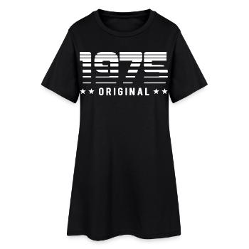 Original 1975 Limited Edition - Birthday - Women’s T-Shirt Dress - black - Front