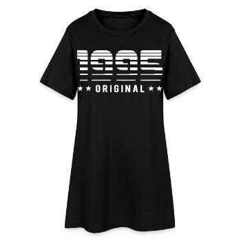 Original 1995 Édition Limitée - Anniversaire - Robe T-shirt Femme - noir - Devant
