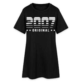 Édition limitée originale 2007 - Anniversaire - Robe T-shirt Femme - noir - Devant